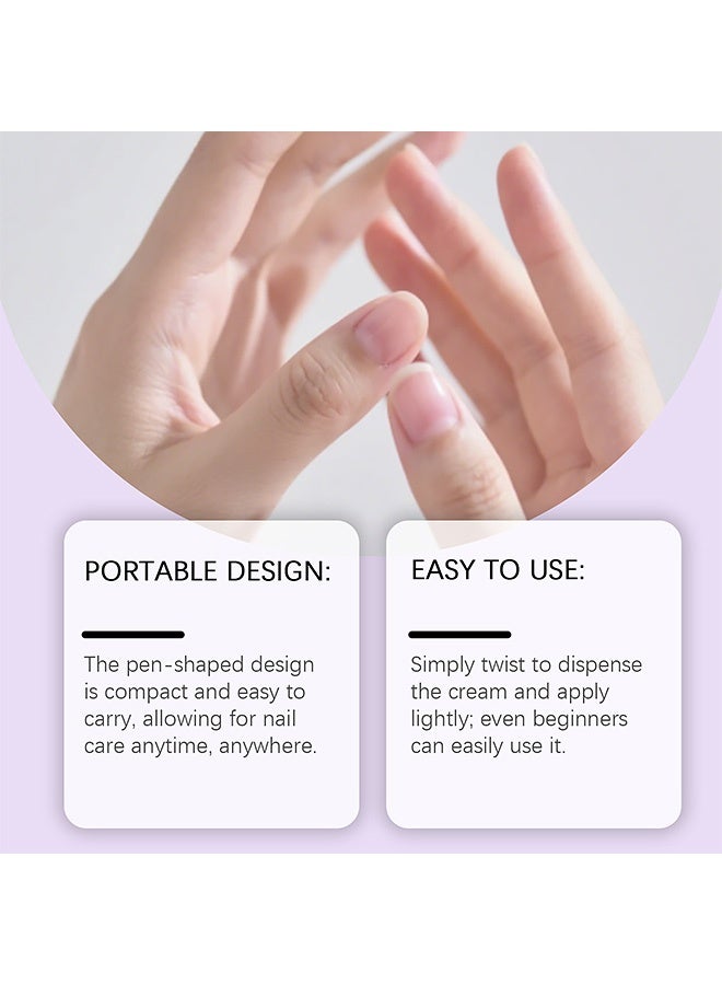Nymixa Nail care pen - Moisturizes nail edges, softens cuticles, provides natural shine for daily nail care 2.5ml - Image 2